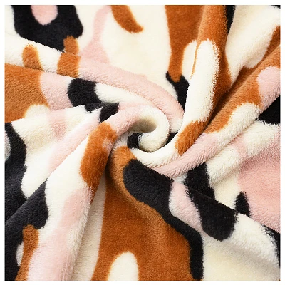 100%polyester Camouflage Flannel Fabric 100%polyester Camouflage Flannel Fabric