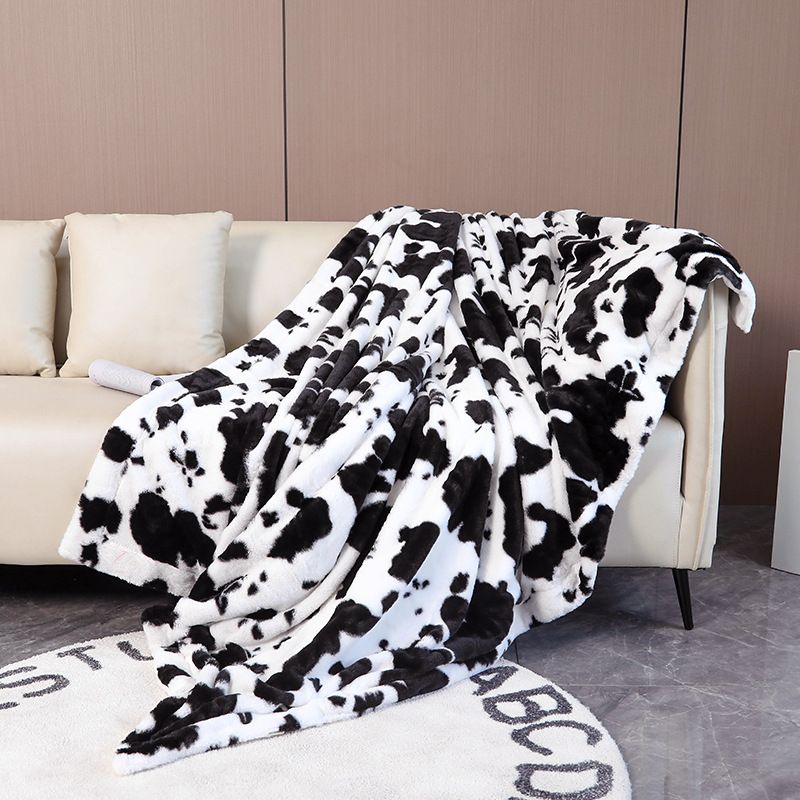Must-valge flanelltekk