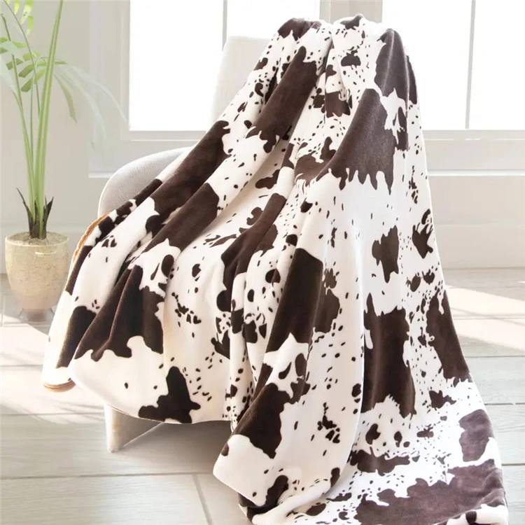 Lehma trükitud flanellitekk