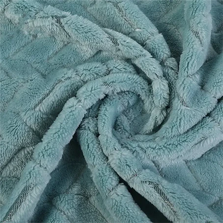 Jacquard flanell fliisist kangas teki jaoks