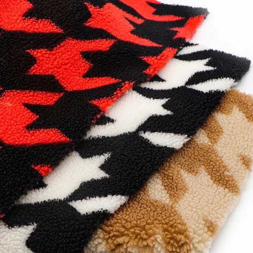 Jacquard Sherpa fliiskangas