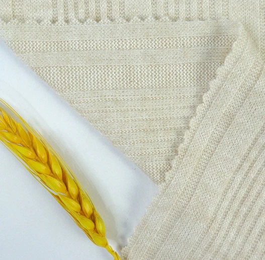 Nylon Rib Knit Fabric For Apparel And Garment Clothes in stock