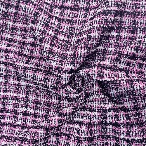 Plaid Knitting Jacquard kangas