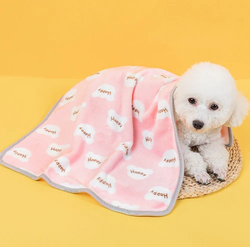 Prinditud flanellist lemmikloomatekk
