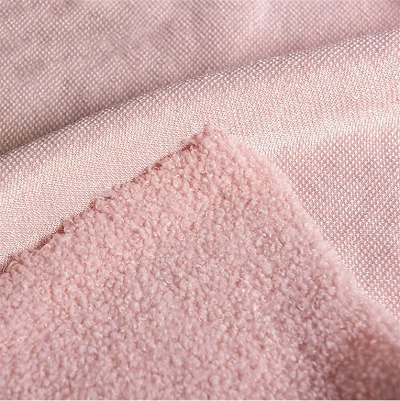Recycled Polyester Sherpa Fleece Fabric
