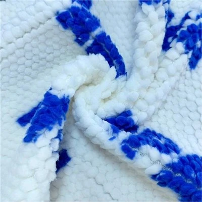 3D Jacquard Sherpa kangas teki jaoks