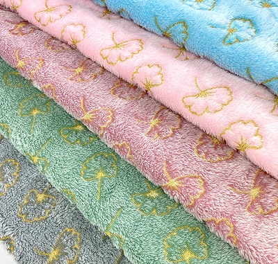 Pronksjas flanellkangas