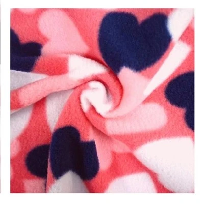 Love Print topeltpoolne polaarfliiskangas