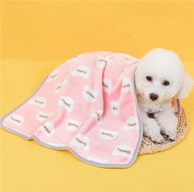 Prinditud flanellist lemmikloomatekk