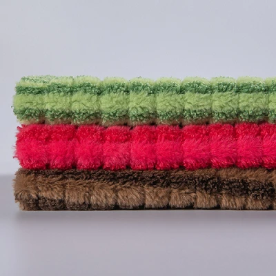 Ühe külje Jacquard Sherpa kangas