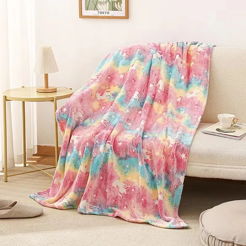 Star Featuring Light Blankets