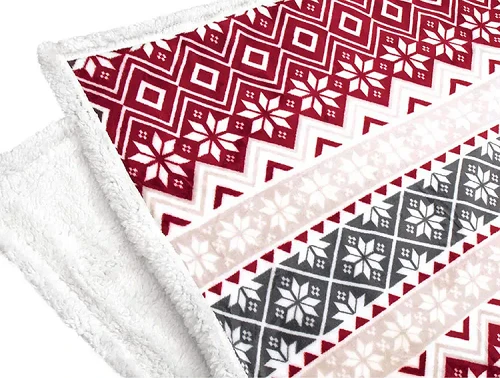 100%polyester Christmas Blanket