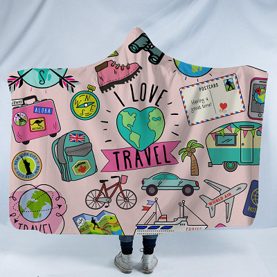 Topelt küljega kapuuts tekk