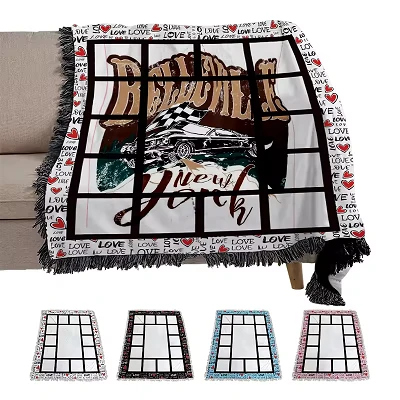Sublimation Blanket With Tassel